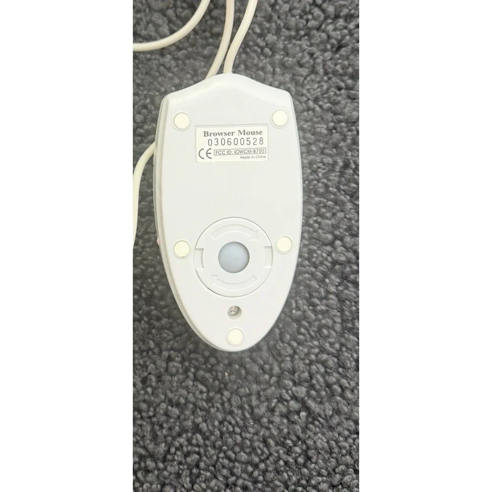 Vintage Micro Innovations Trackball Mouse | PS/2 | Gray |